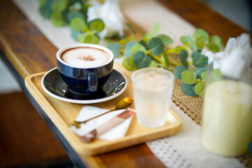Hot cappuccino is a rich espresso-based drink topped with steamed milk and a thick layer of creamy foam — smooth, bold, and comforting in every sip.
