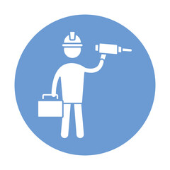 Architect Vector Icon which can easily modify or edit