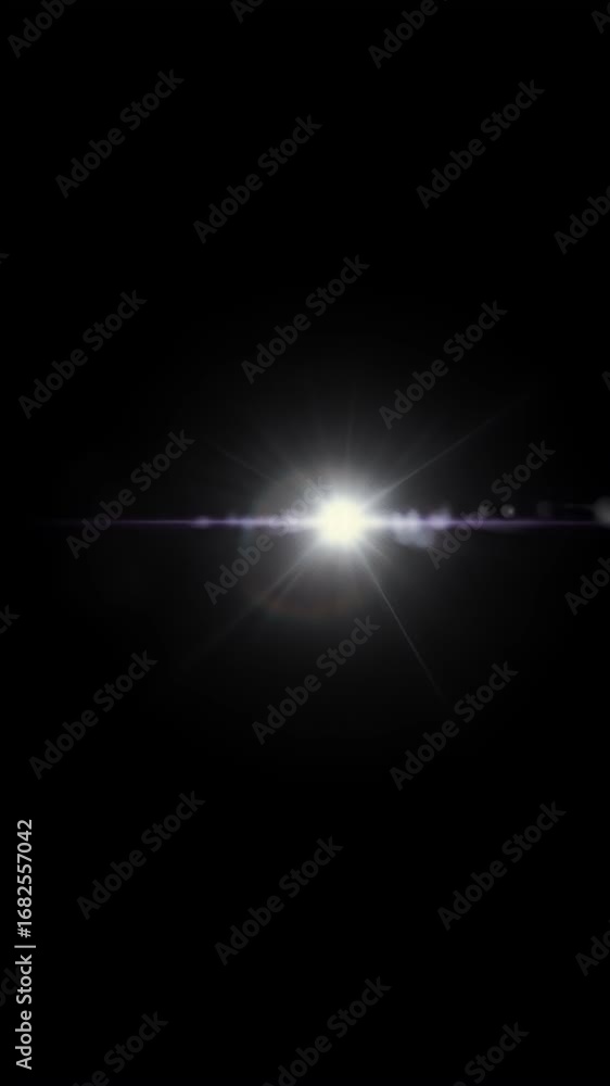 Aufkleber bright lens flare abstract background with dynamic bursting light