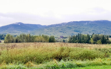 Beautiful view of the Polish Bieszczady Mountains. © Jan
