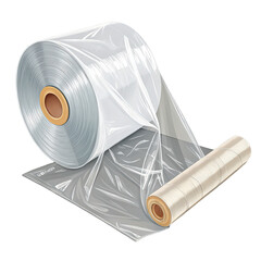 Plastic wrap texture overlay effect polyethylene packaging for vinyl or CD cover image transparent background illustration png clear wrap design isolated effect png polyethylene material usage