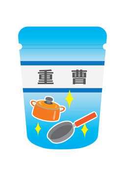 重曹のイラスト