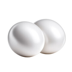 Fresh White Eggs on a Clean Surface for Cooking and Baking in a Bright Kitchen Environment