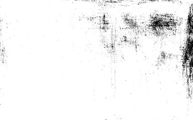 Speckle grain dot texture with distress noise effect. White paper grunge pattern with dust, grit, and dirt overlay. Vector illustration on isolated background.