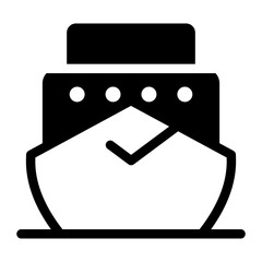 Insurance. Marine Insurance vector icon illustration