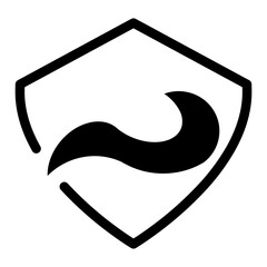 Insurance. Flood Insurance vector icon illustration