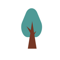 Colorful Tree Illustration