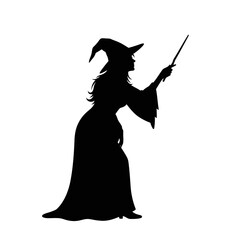 witch with a broom