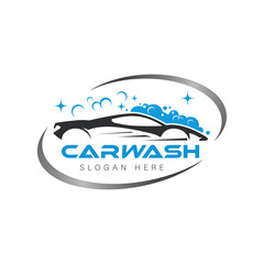 Car Wash Logo Vector Template