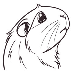 head of rabit cartoon