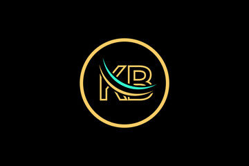 KB Initial Logo Design – Luxury Vector Monogram for Branding, Business Identity & Elegant Projects