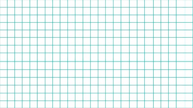 Blank Graph Paper with Turquoise Grid for Design and Planning - Powered by Adobe