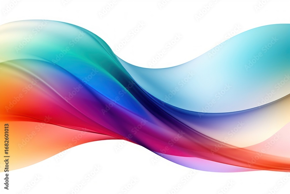 Poster graphic rainbow soft backgrounds graphics pattern.