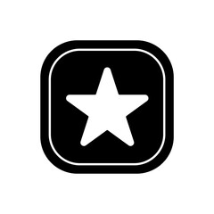 Icon a star, isolated against a clean background.