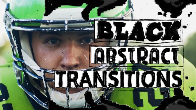 Black Abstract Transitions