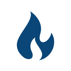 abstract g letter fire logo icon vector element design
