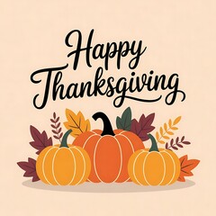 Simple Thanksgiving Greeting Card
