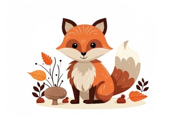 Obraz premium Animal drawing mammal cute.