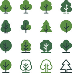 Set of vector tree