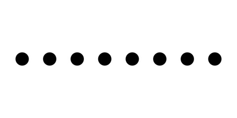 Polka Dots Seamless Pattern Black and White. eps 10