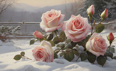 Beautiful close up floral composition with autumn colors a colorful bouquet showcasing orange and red flowers Flower shop and florists design idea