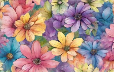 Beautiful close up floral composition with autumn colors a colorful bouquet showcasing orange and red flowers Flower shop and florists design idea