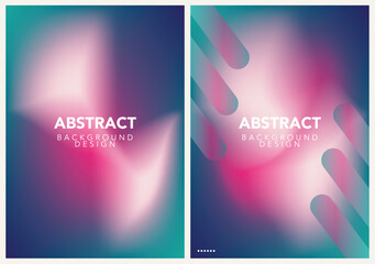  Abstract background designs. Both feature blurred shades.