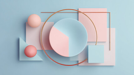 3d render of a gift box with a red ribbon