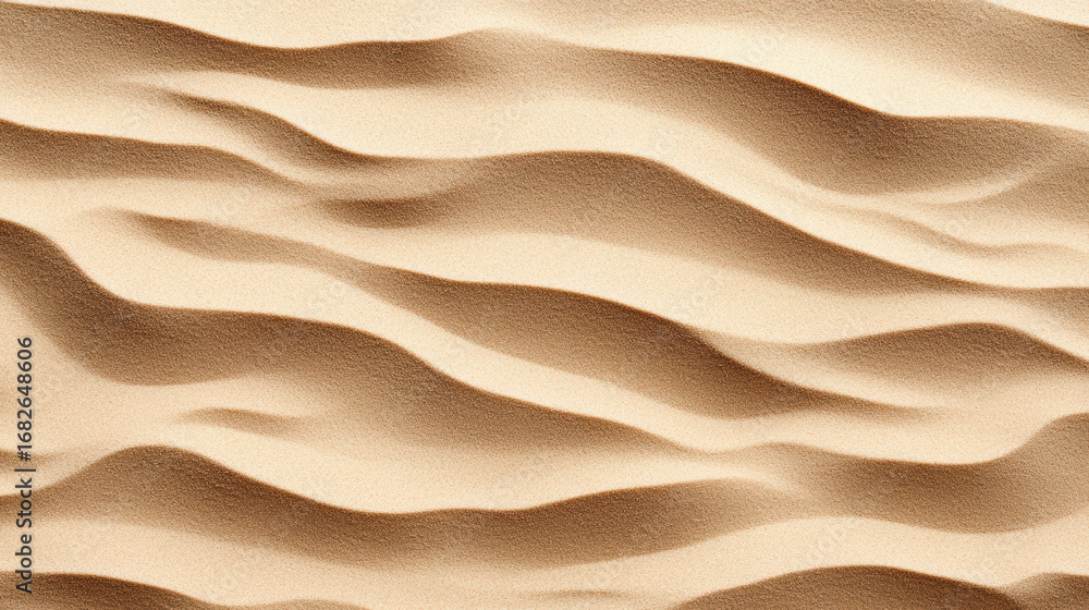 Poster smooth sand texture background with warm tones creates calming atmosphere