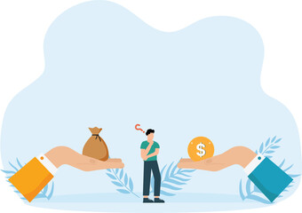 Investing in skilled football players for business success concept, 

