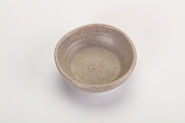 Empty gravy pot for sauce