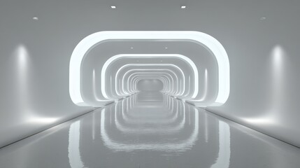 Obraz premium light through the tunnel