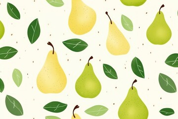 Pear backgrounds pattern fruit.
