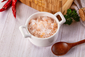 Himalaya pink salt for cooking