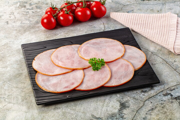 Delicous pork carbonate slices snack