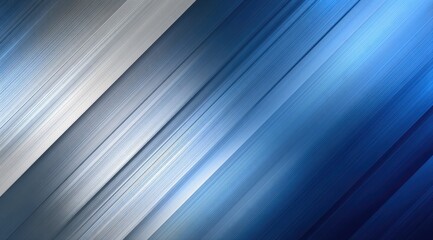 Obraz premium Diagonal, abstract background with diagonal lines of varying shades of blue and white