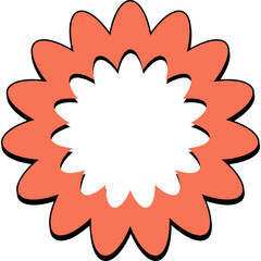 Neubrutalism Abstract Shape