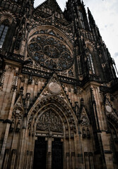 Fototapeta premium St. Vitus Cathedral is a church located in Prague and is one of the symbols of the city and the entire Czech Republic, both because of its history and as an artistic memorial.