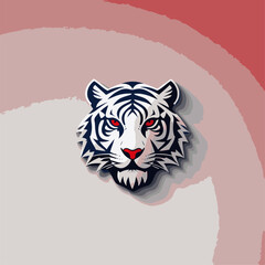 tiger head logo vector