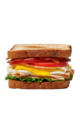A sandwich, white background --ar 2:3