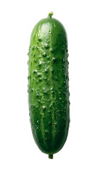 A whole cucumber, white background --ar 9:16