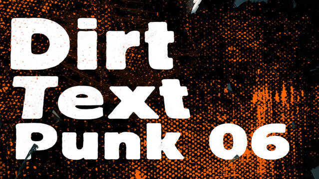 Dirt Text Transition 06