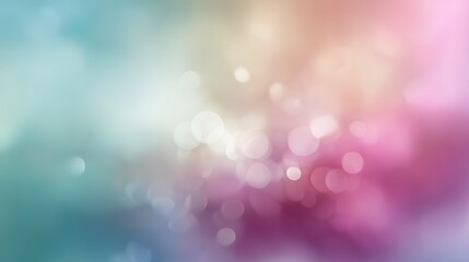 Obraz premium Dreamy Pastel Bokeh Lights Abstract Background