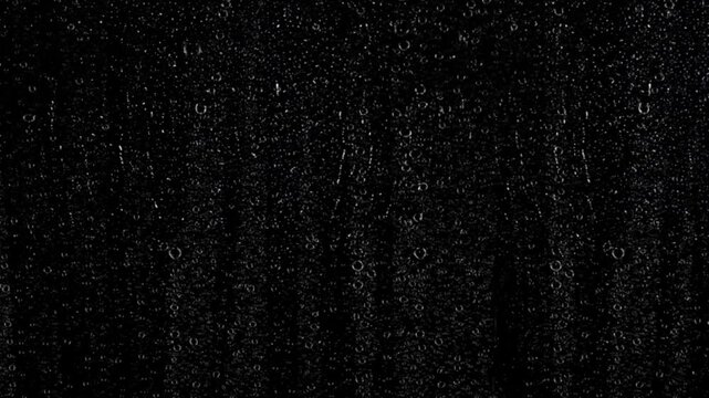 black screen raindrop background