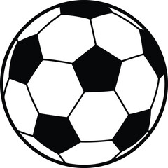Soccer Ball SVG Football Cut Files Layered Soccer Ball Vector