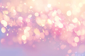 美しいボケ、キラキラした光とピンク色の背景