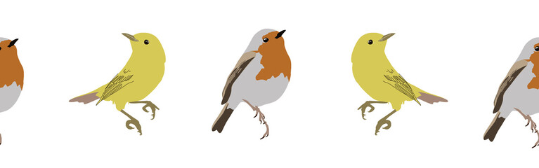 Border icon border. Bird feather silhouette symbol. Bird border isolated on white background