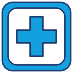 Medical Blue Icon