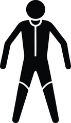 Basketball big man vector icon.eps