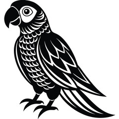 parrot vector icon